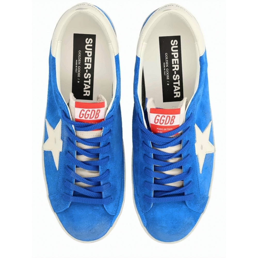 GOLDEN GOOSE Vibrant Blue Suede Sneakers - Picture 5 of 6